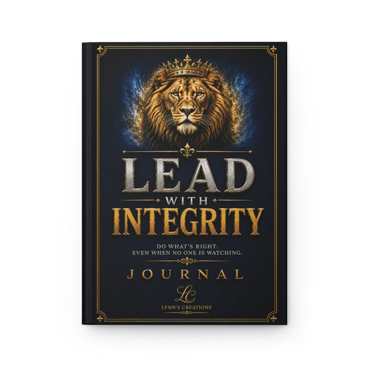 Lead With Integrity - Hardcover Journal Matte