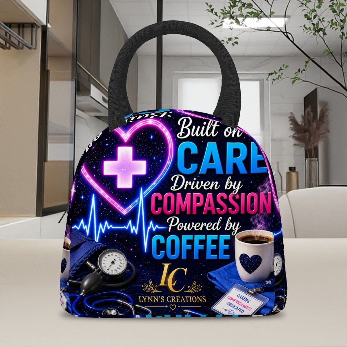 Built On Care - Large Insulated Lunch Bag