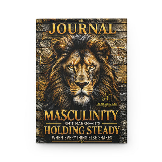 Masculinity & Strength Hardcover Journal Matte
