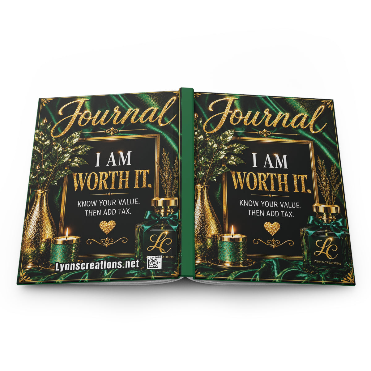I Am Worth It - Hardcover Journal Matte