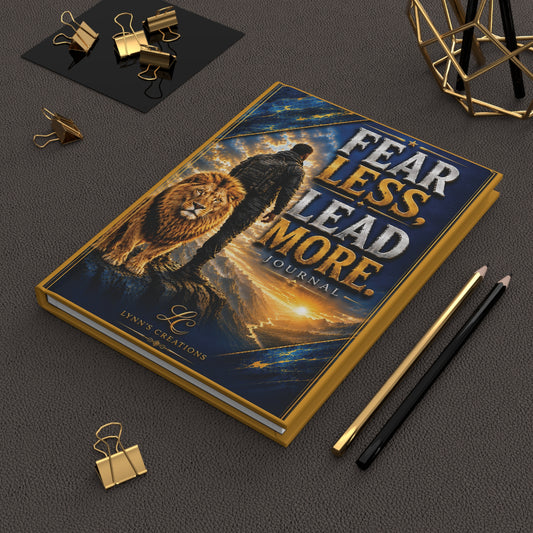 Fearless Lead More - Hardcover Journal Matte