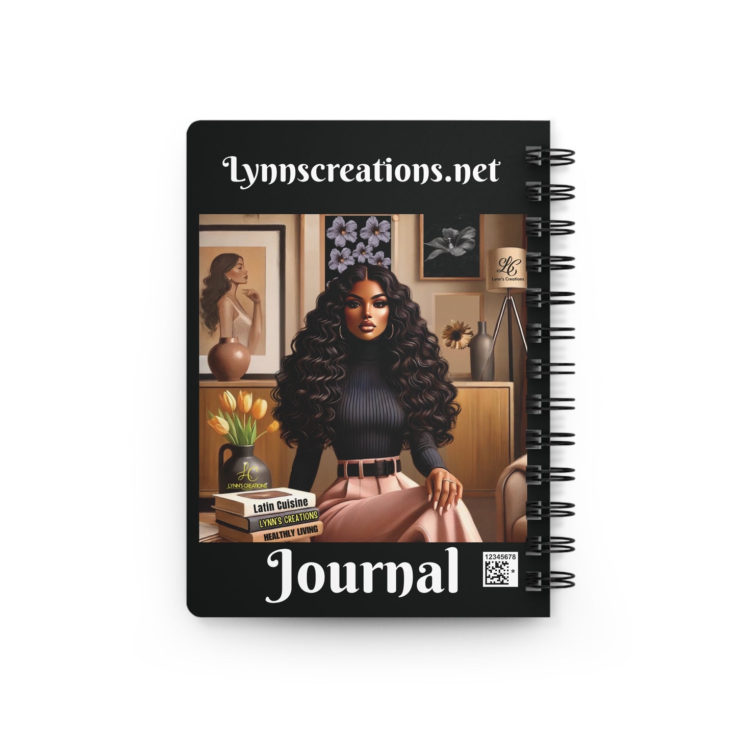 Latin Beauty - Spiral Bound Journal