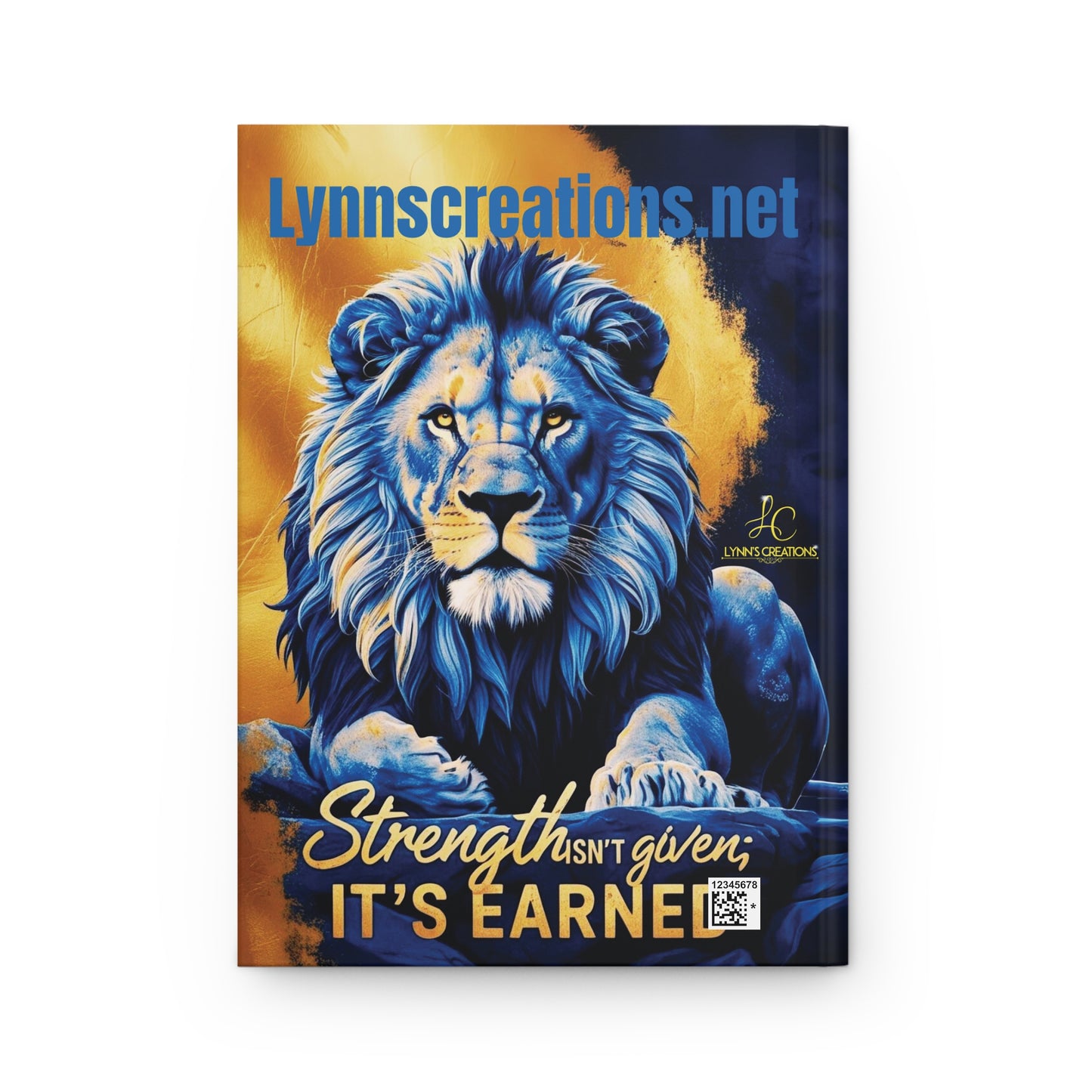 Strength of a Lion - Hardcover Journal Matte