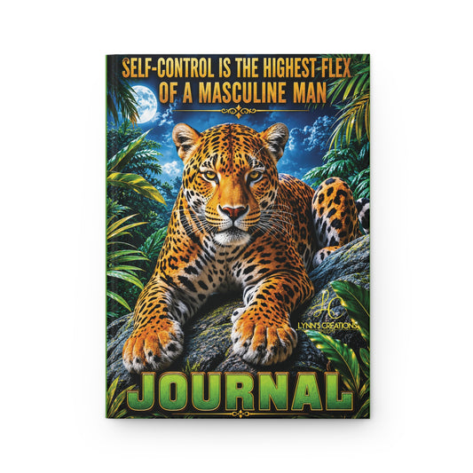 Masculine Self-Control - Hardcover Journal Matte