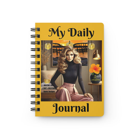 Blonde Bombshell - Spiral Bound Journal