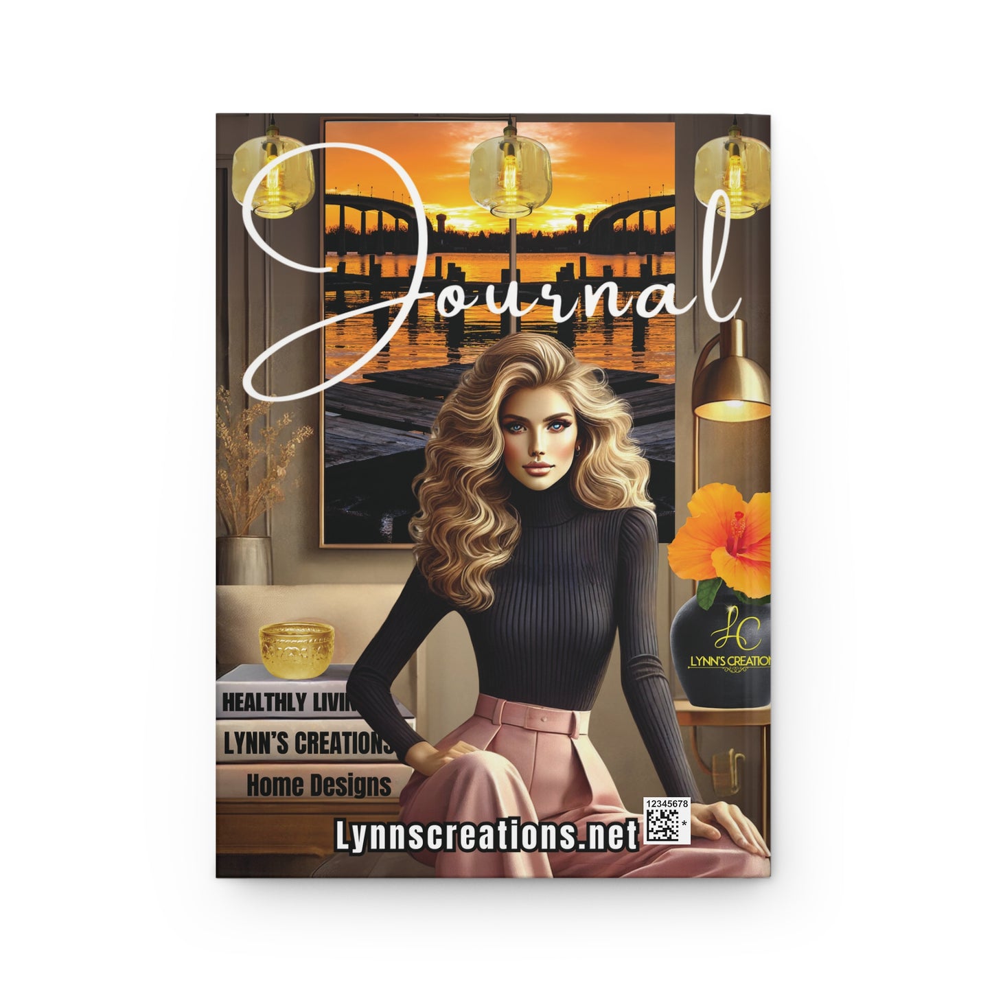 Blonde Bombshell - Hardcover Journal Matte