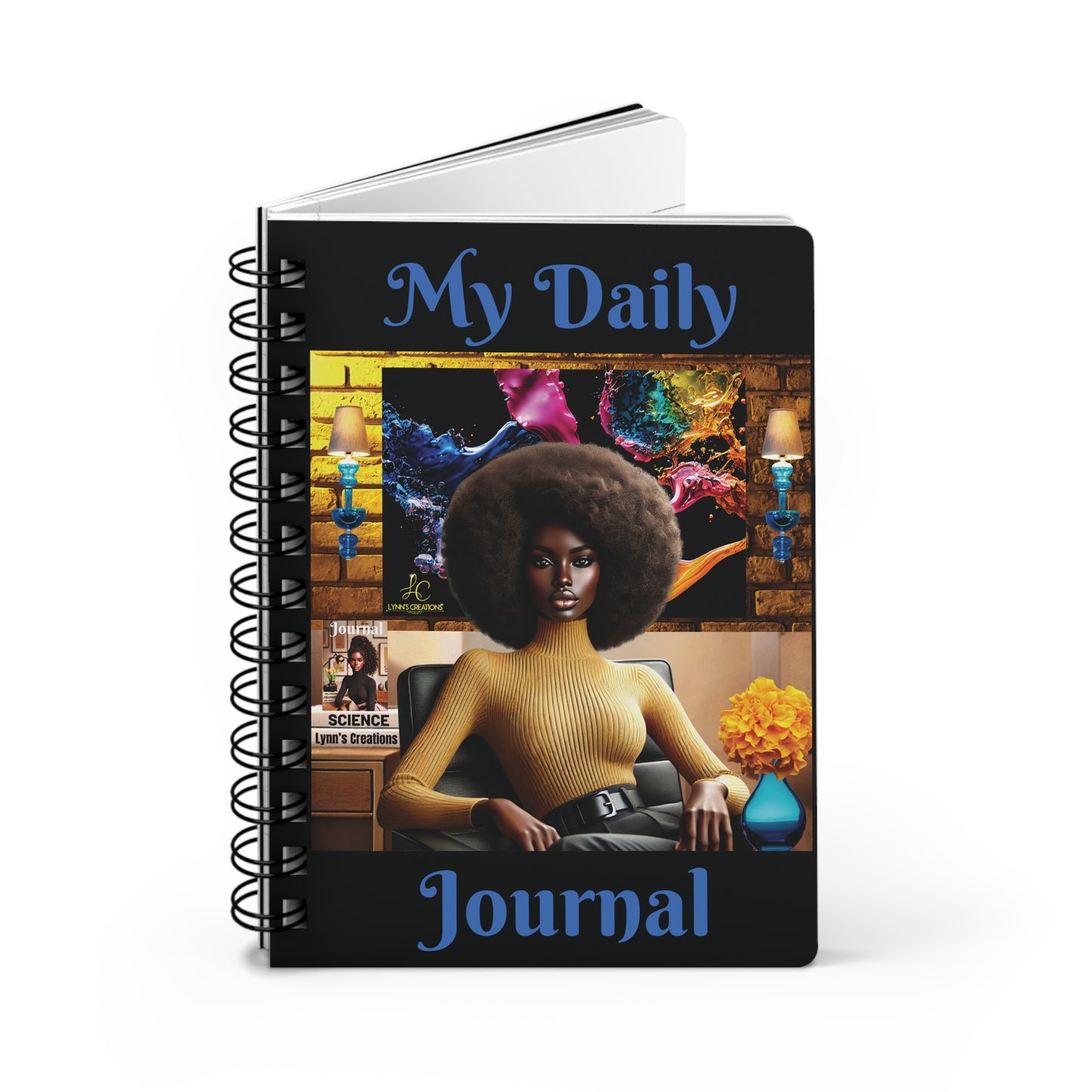 Lovely Imani - Spiral Bound Journal