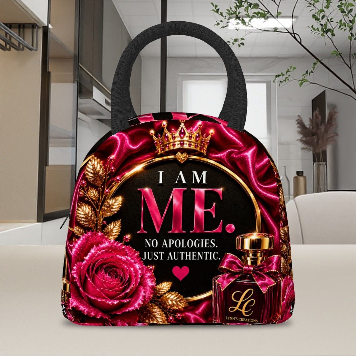 I Am Me - Large Insulated Lunch Bag