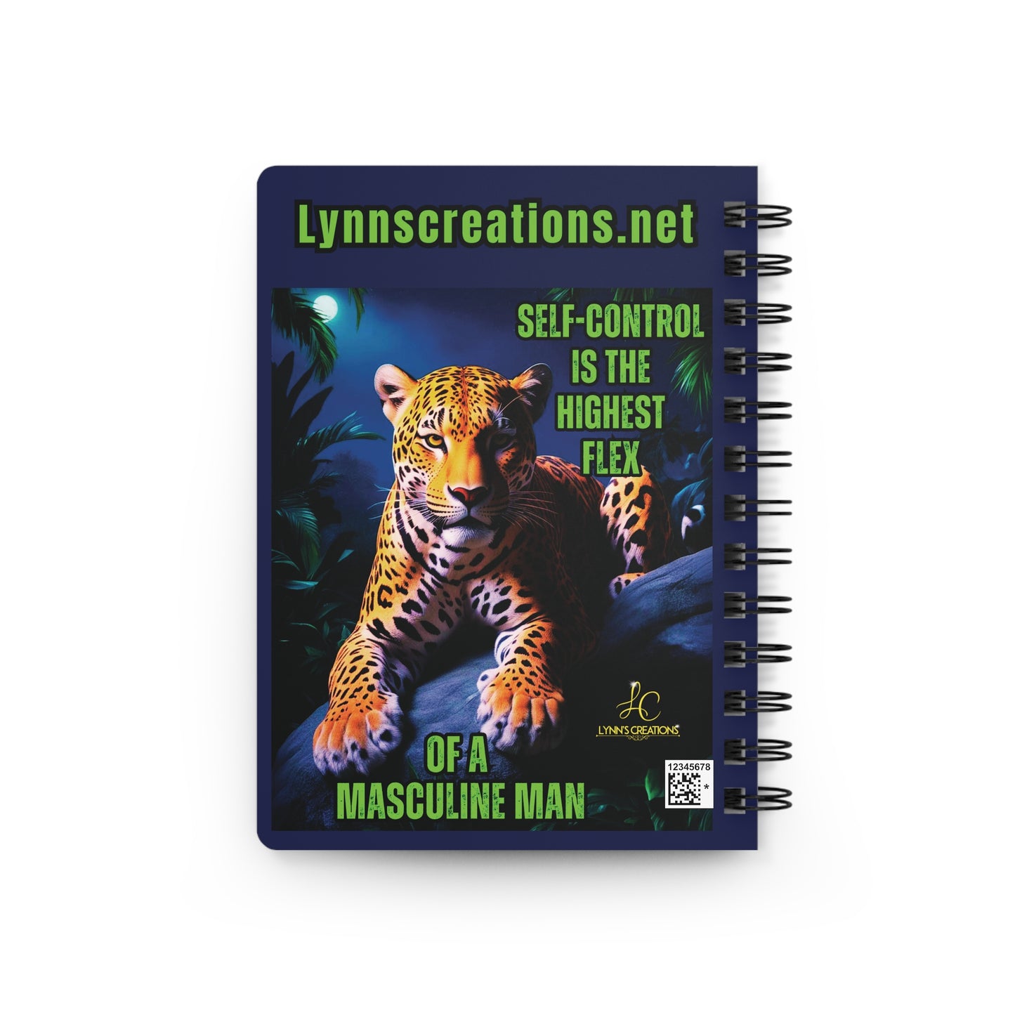 Self-Control is the Highest Flex Spiral Bound Journal