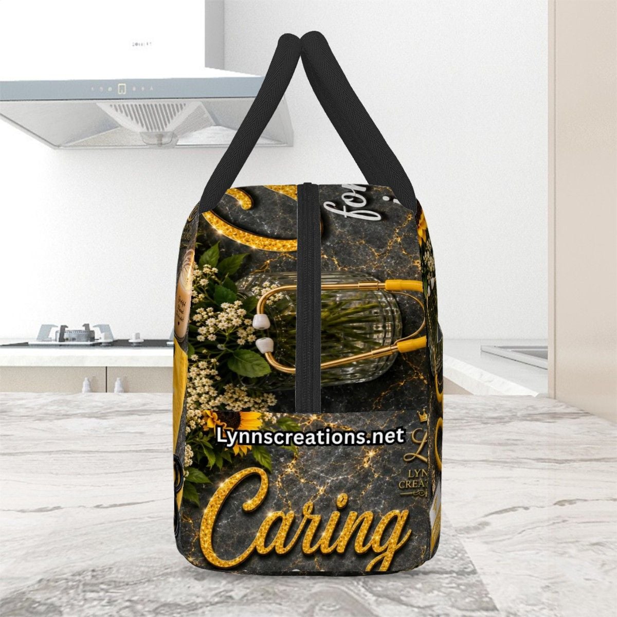 Caring for Others is What I Do Best - Large Insulated Lunch Bag