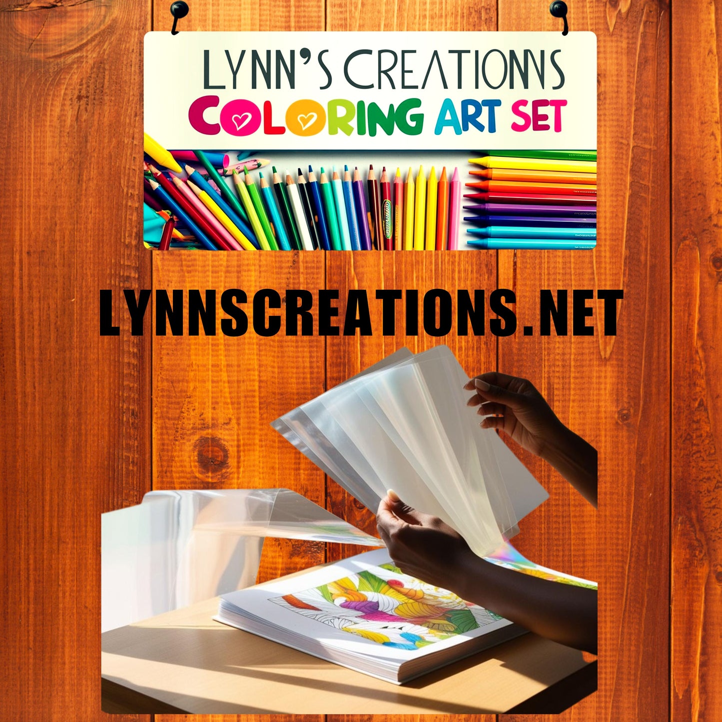 Adult Coloring Book Art Set