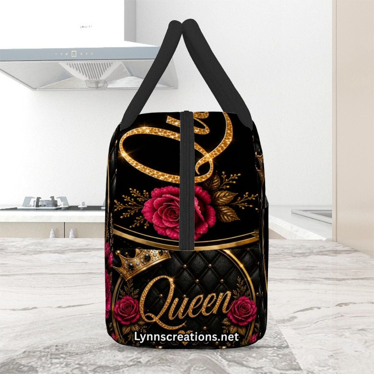 Queen of My Own Life - Large Insulated Lunch Bag
