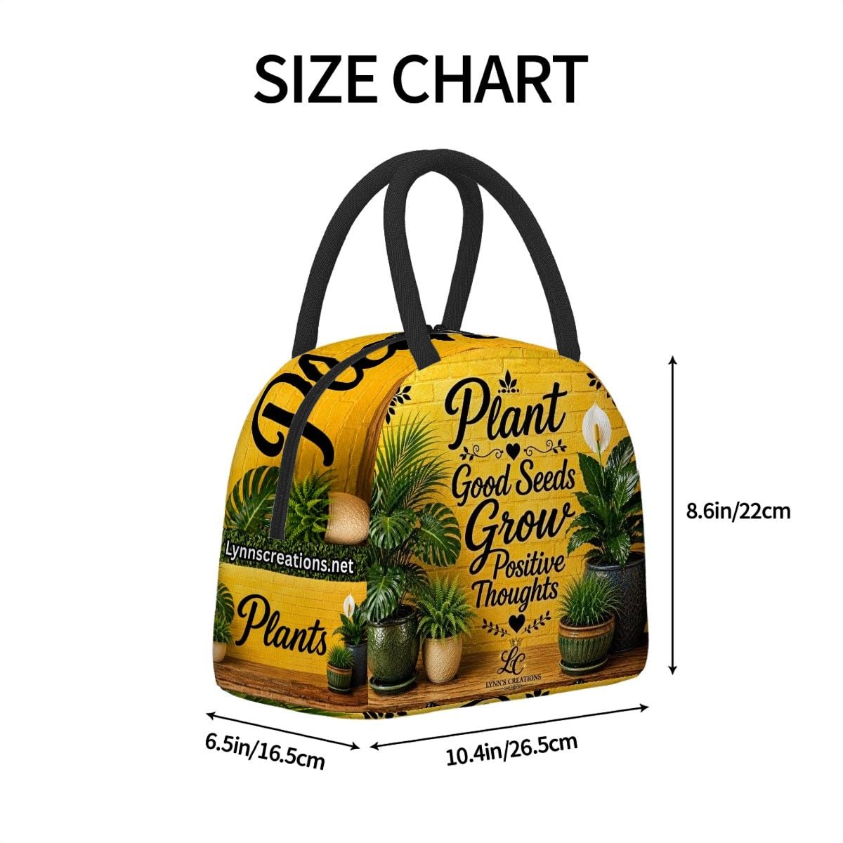 Plant Good Seeds - Large Insulated Lunch Bag