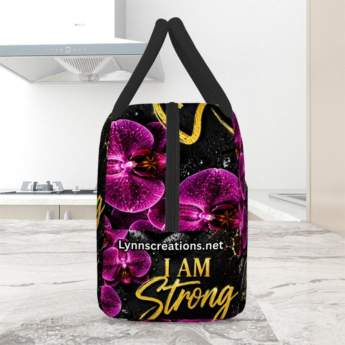 I Am Strong - Large Insulated Lunch Bag