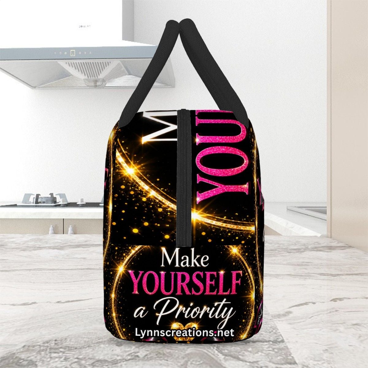 Make Yourself A Priority - Large Insulated Lunch Bag