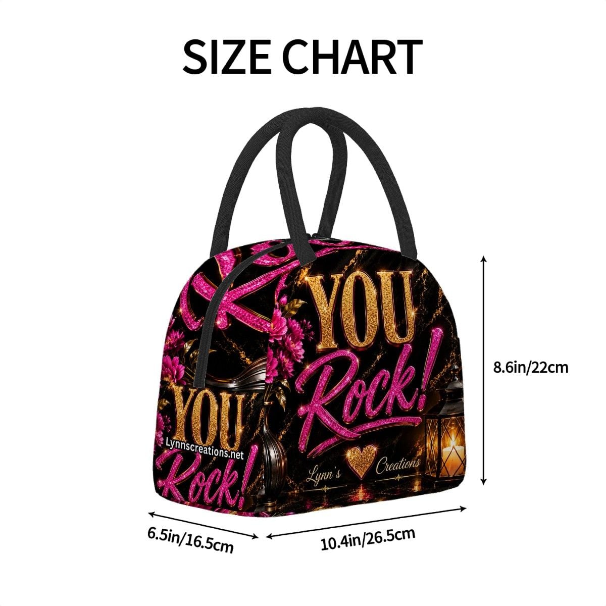 You Rock - Large Insulated Lunch Bag