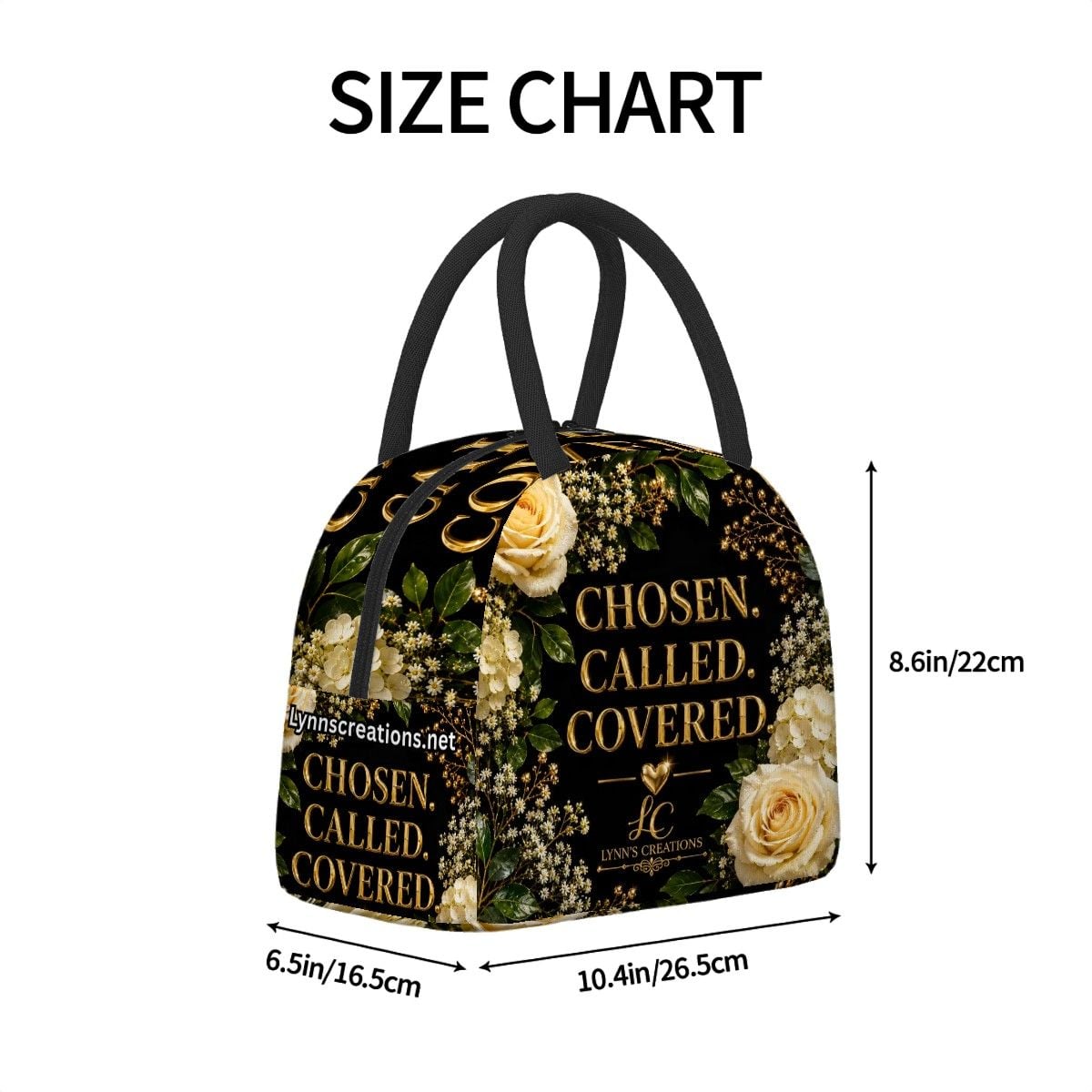Chosen Called Covered - Large Insulated Lunch Bag