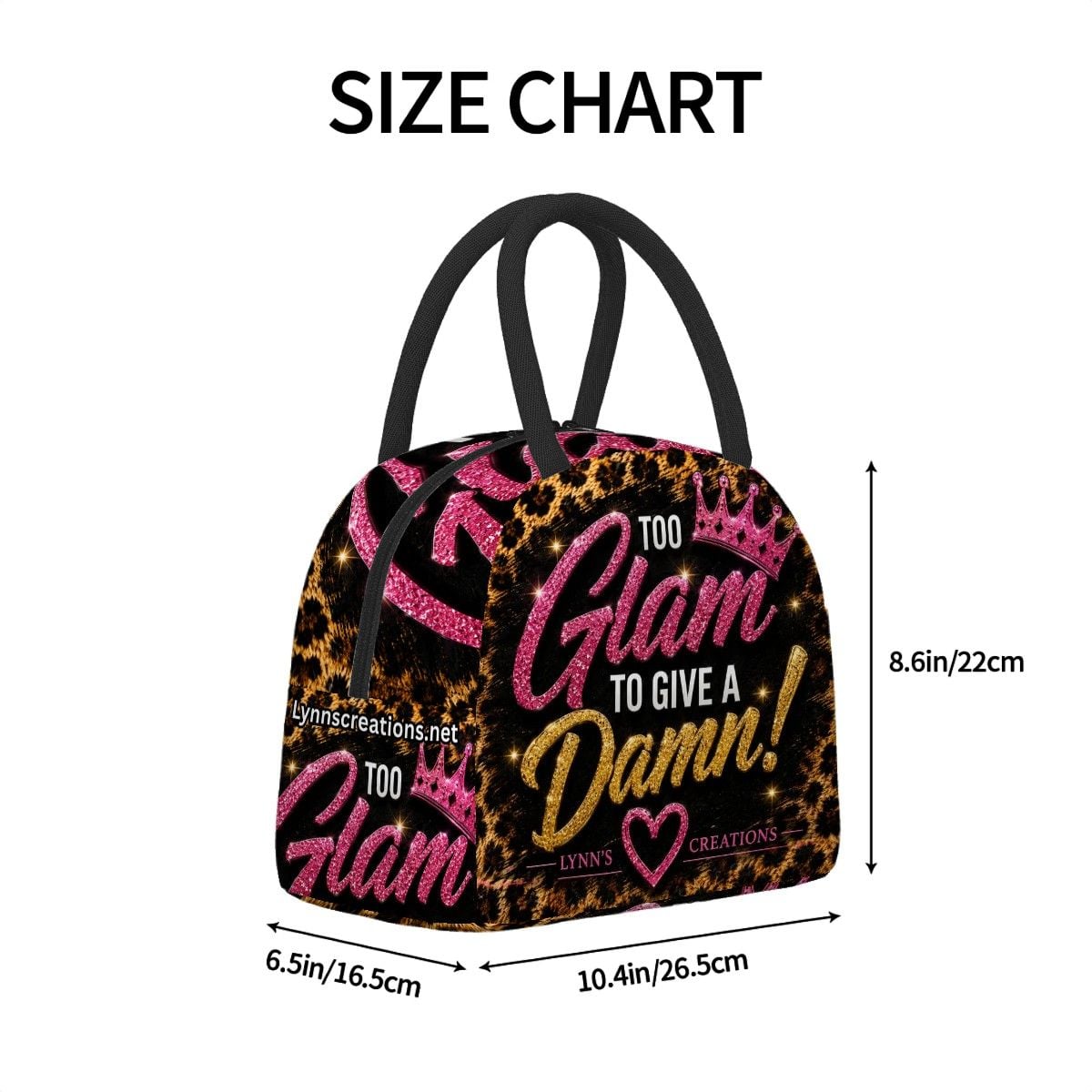 Too Glam - Large Insulated Lunch Bag